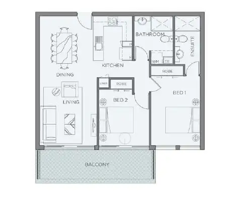 Floorplan of Homely apartment listing, 202/29 Belgrove Avenue, Balwyn VIC 3103