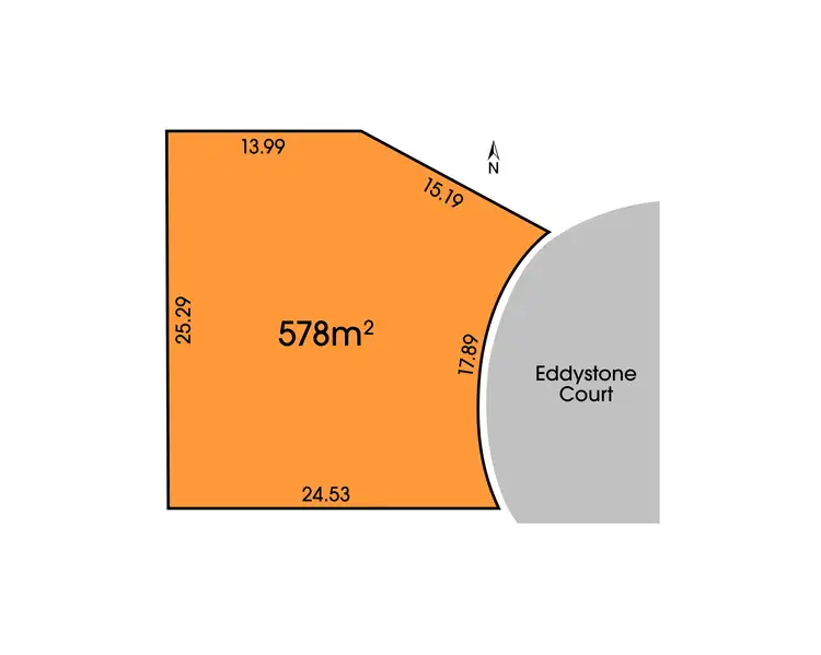 Floorplan of Homely land listing, 19 Eddystone Court, Barwon Heads VIC 3227