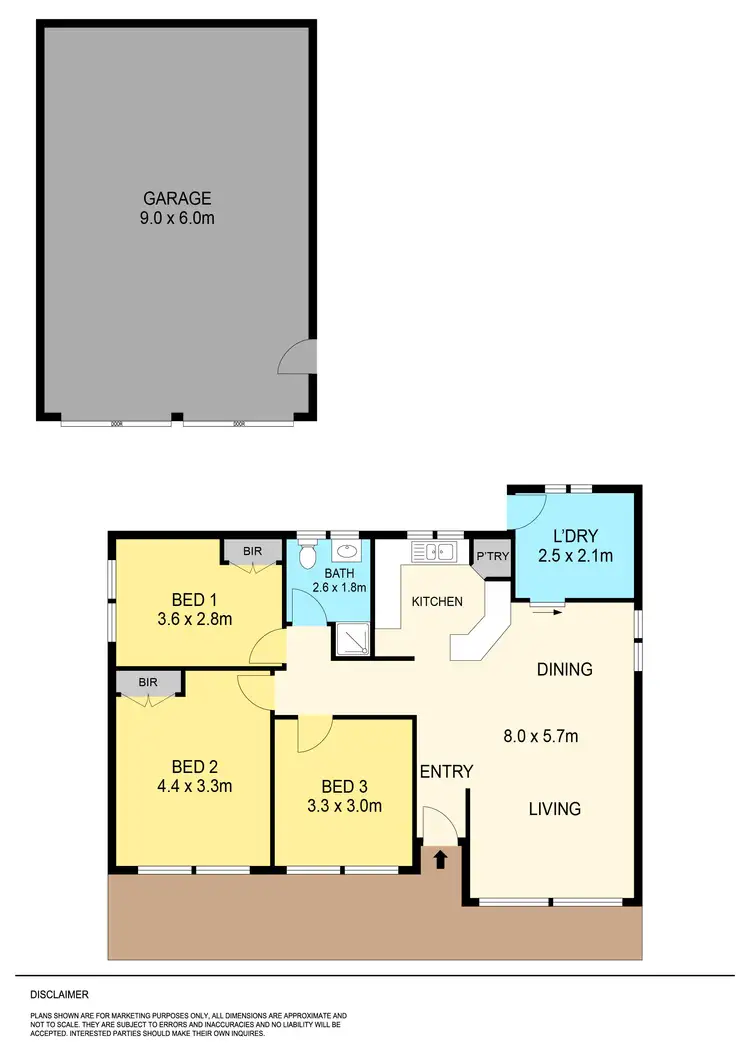 Floorplan of Homely house listing, 17 Prefect Street, Wendouree VIC 3355