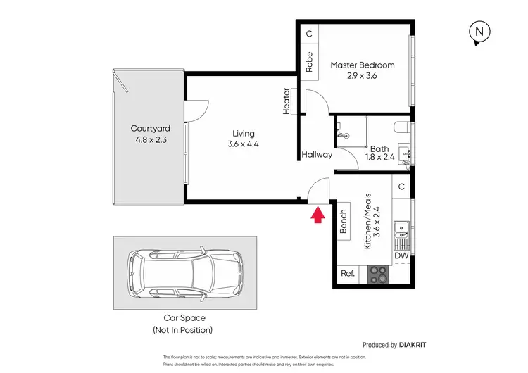 Floorplan of Homely apartment listing, 7/317 Dandenong Road, Prahran VIC 3181