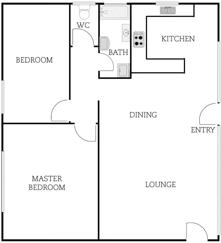Floorplan of Homely apartment listing, 32/18 Glenmaggie Street, Duffy ACT 2611