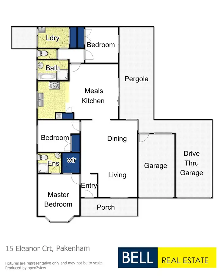 Floorplan of Homely house listing, 15 Eleanor Court, Pakenham VIC 3810