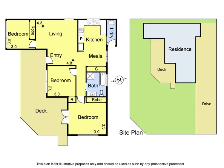 Floorplan of Homely house listing, 129 Cowin Street, Diamond Creek VIC 3089