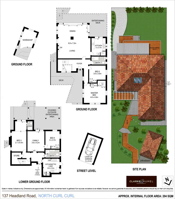 Floorplan of Homely house listing, 137 Headland Road, North Curl Curl NSW 2099