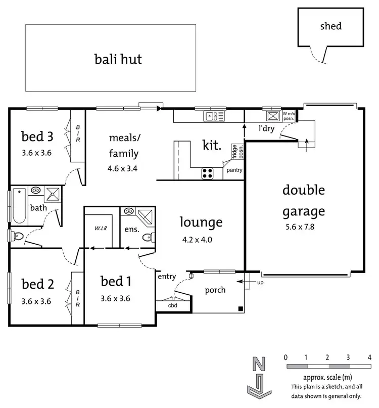 Floorplan of Homely townhouse listing, 9A Norfolk Avenue, Ringwood VIC 3134