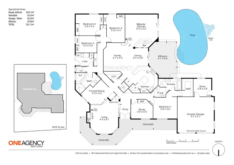 Floorplan of Homely house listing, 11 Lovegrove Close, Mount Claremont WA 6010