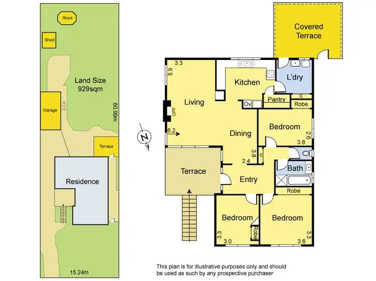 Floorplan of Homely house listing, 222 Nepean Street, Greensborough VIC 3088