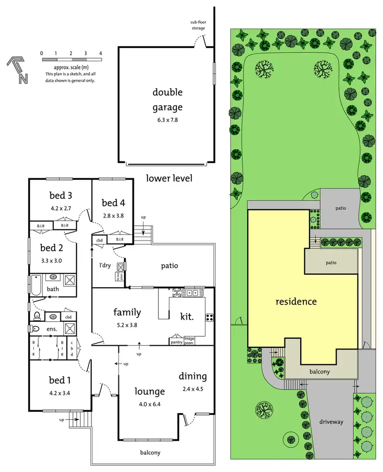 Floorplan of Homely house listing, 17 Braeside Drive, Doncaster VIC 3108
