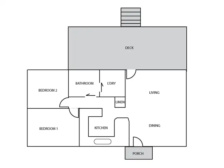 Floorplan of Homely house listing, 25 Hartley Street, Aireys Inlet VIC 3231