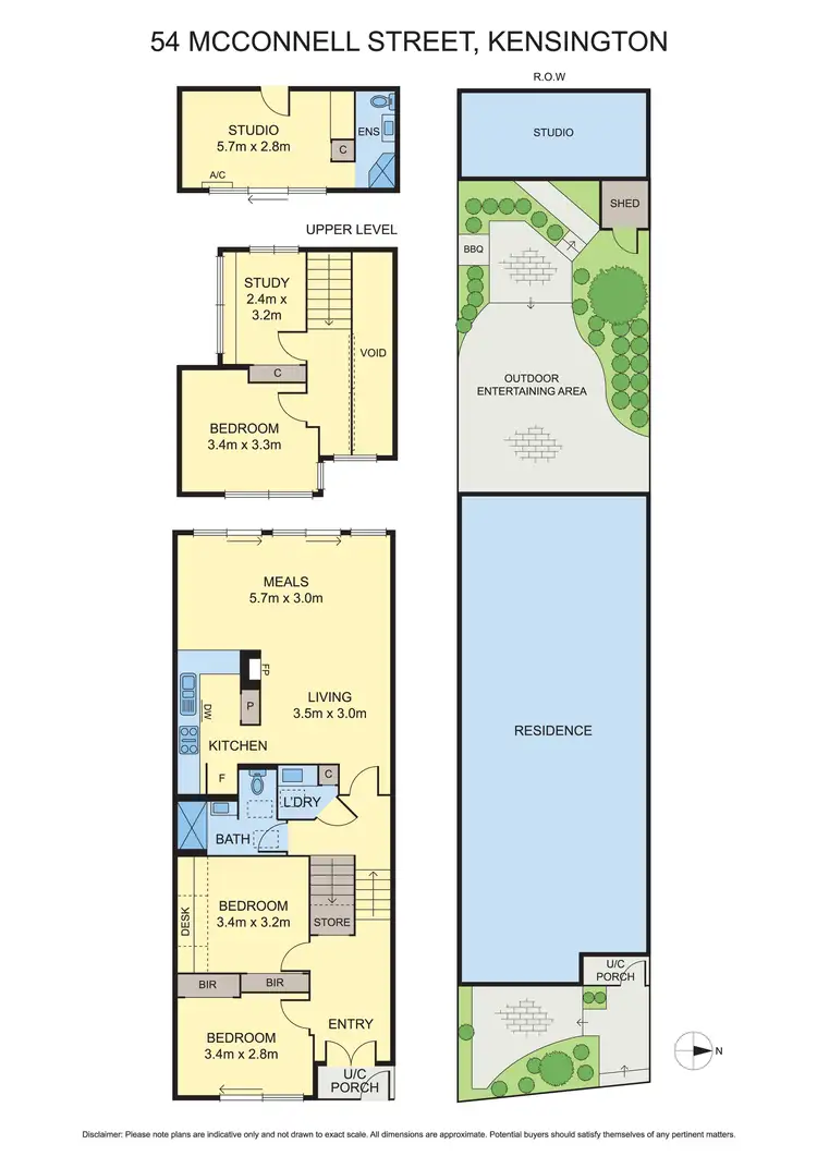 Floorplan of Homely house listing, 54 McConnell Street, Kensington VIC 3031