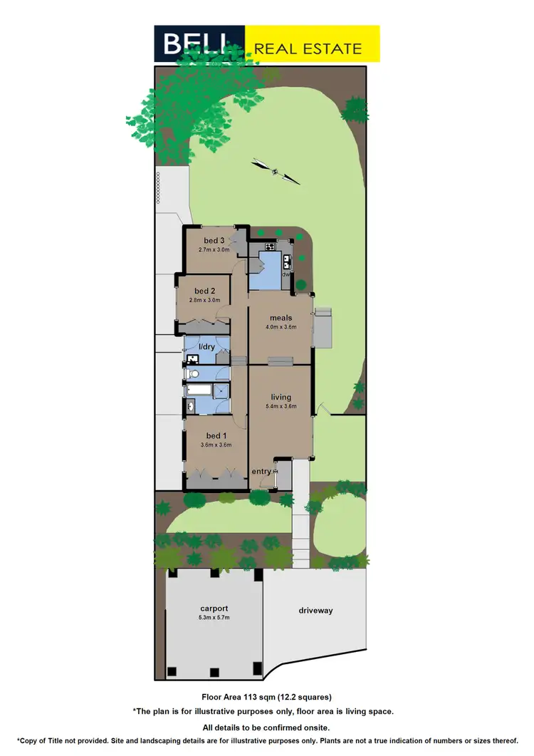 Floorplan of Homely unit listing, 3/17 Arlie Crescent, Montrose VIC 3765