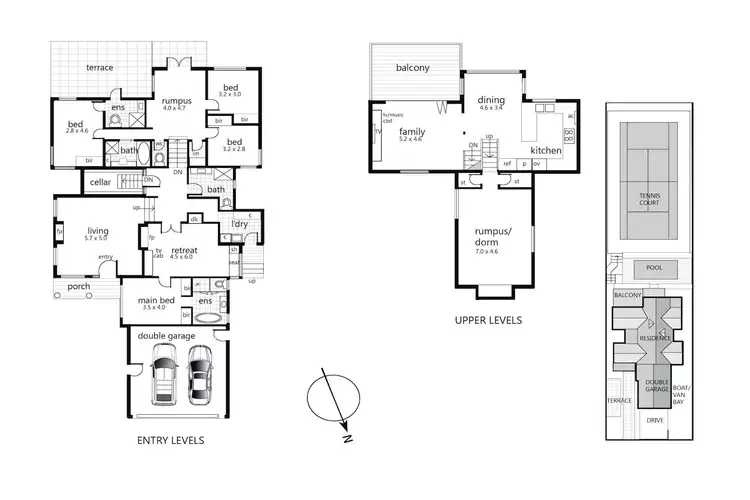 Floorplan of Homely house listing, 5 Royal Avenue, Portsea VIC 3944