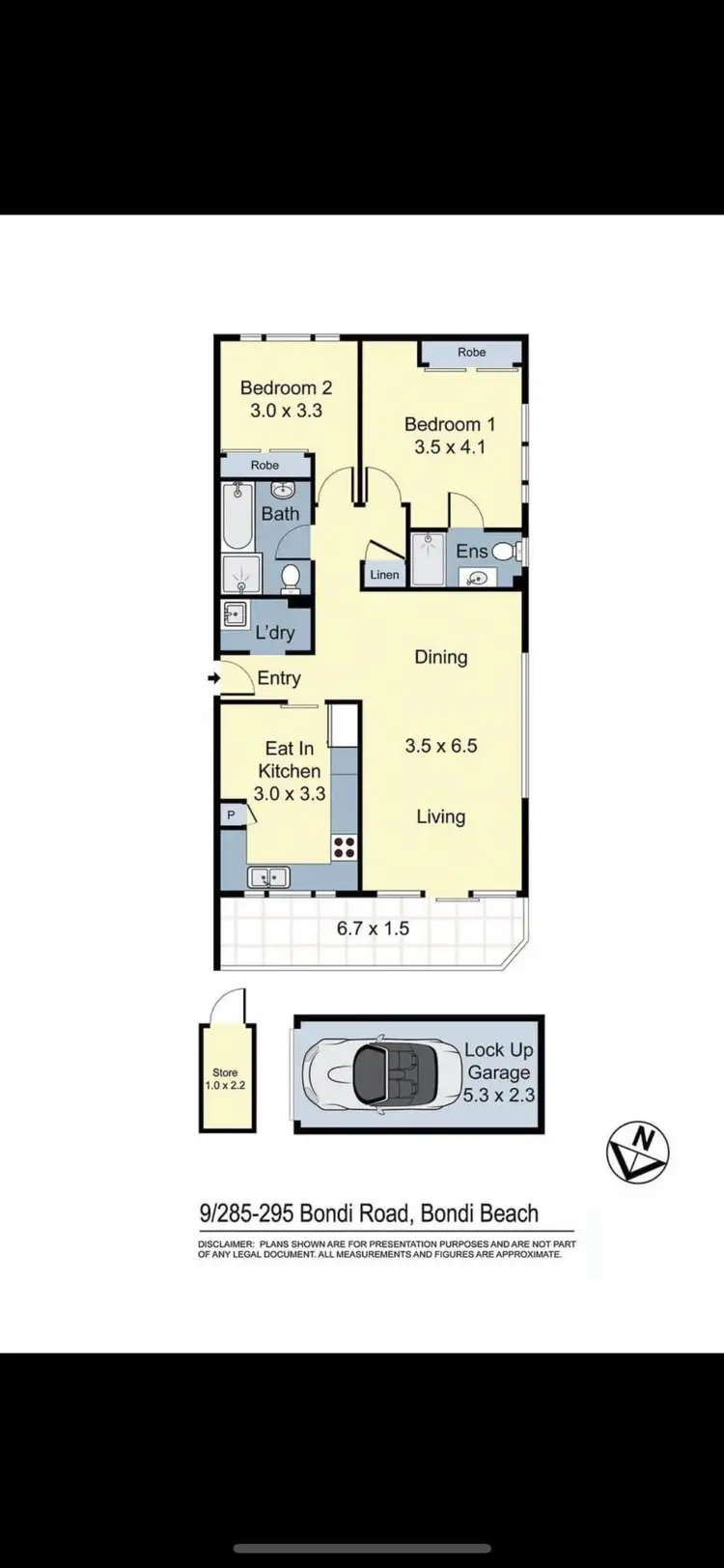 Floorplan of Homely apartment listing, Address available on request