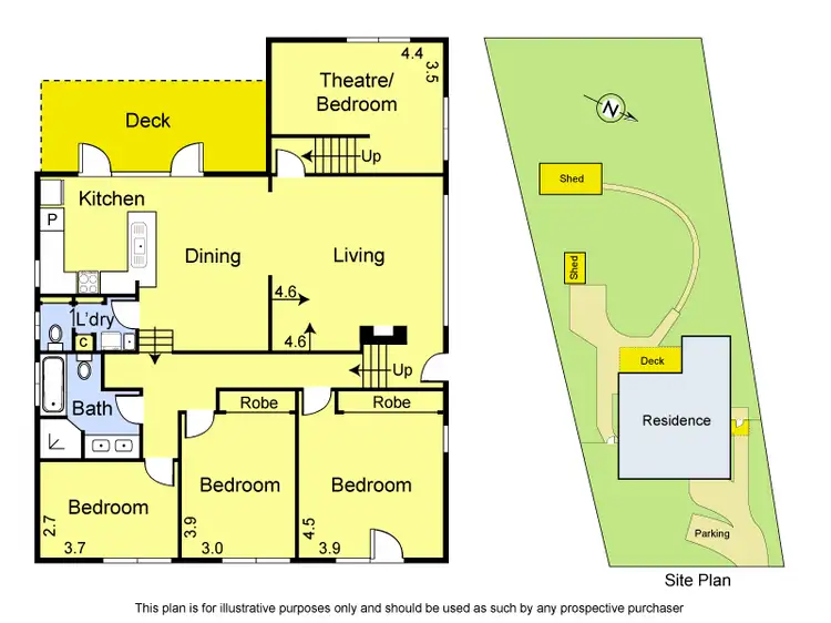 Floorplan of Homely house listing, 16 Delfin Crescent, Greensborough VIC 3088