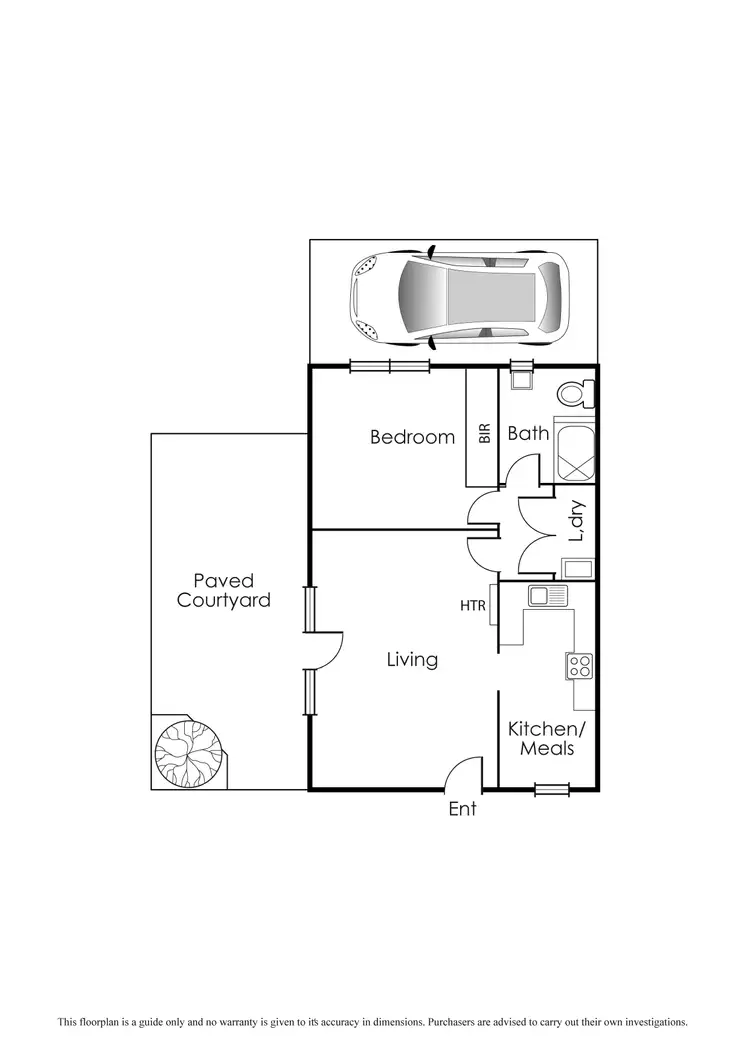 Floorplan of Homely apartment listing, 1/93 Ormond Road, Elwood VIC 3184
