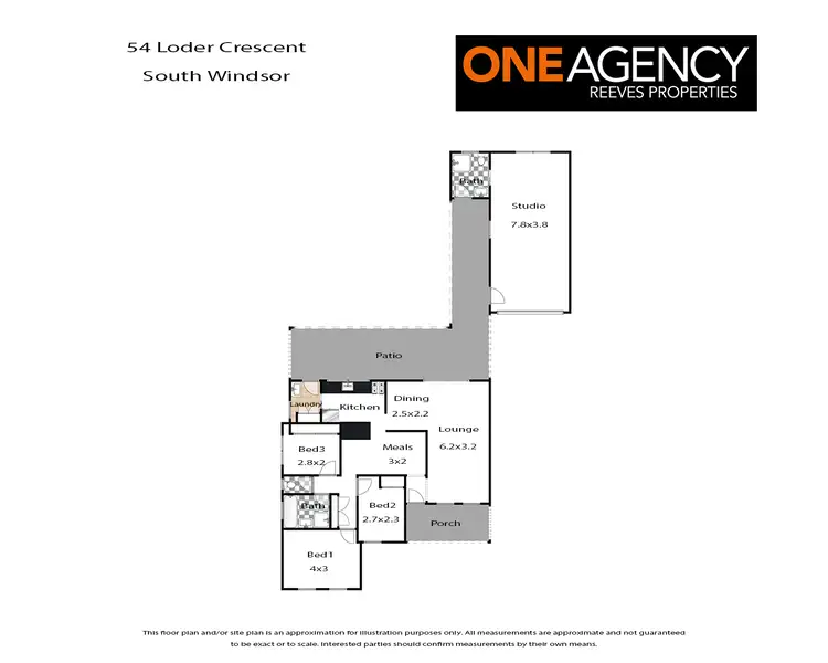Floorplan of Homely house listing, 54 Loder Crescent, South Windsor NSW 2756