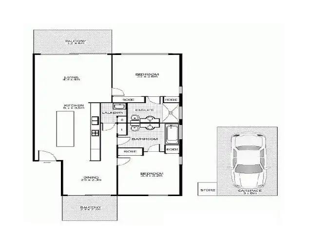 Floorplan of Homely unit listing, 839/100 Resort Drive, Noosa Heads QLD 4567