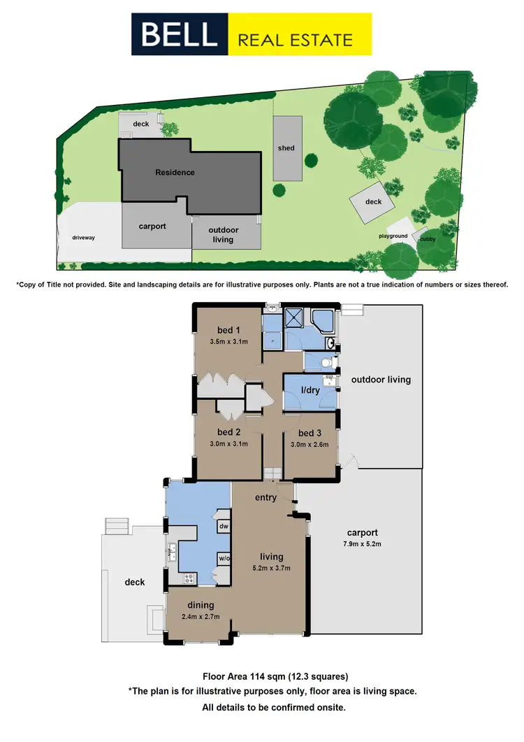 Floorplan of Homely house listing, 1 Warwick Road, Montrose VIC 3765