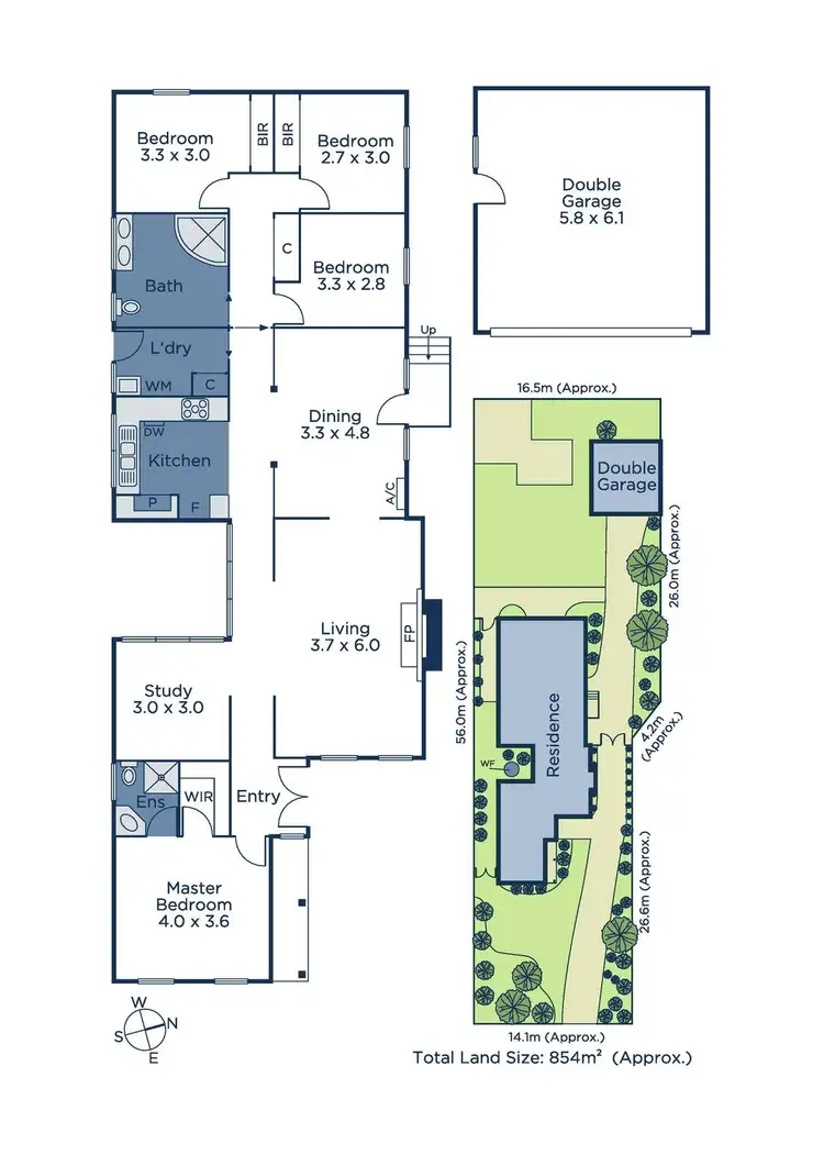 Floorplan of Homely house listing, 9 Catesby Court, Boronia VIC 3155