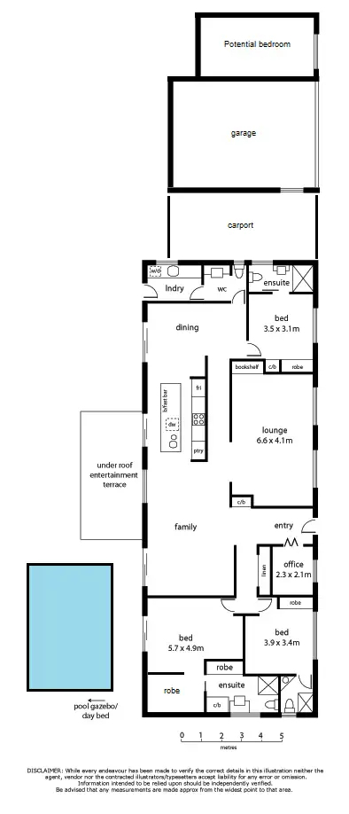 Floorplan of Homely house listing, 51 Sunset Drive, Noosa Heads QLD 4567