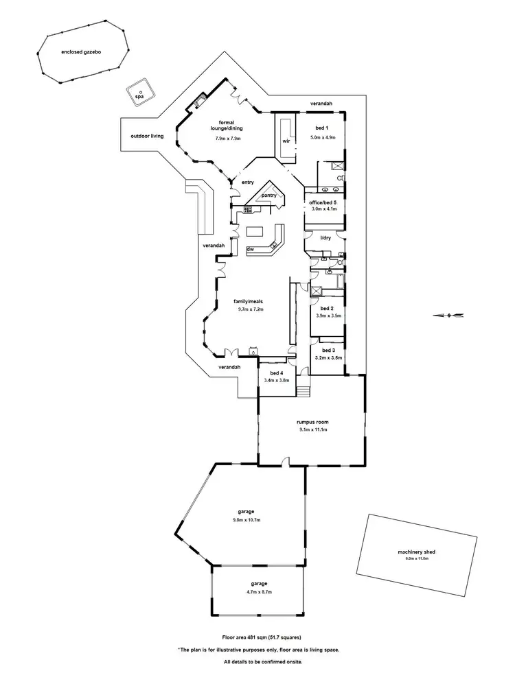 Floorplan of Homely house listing, 4/915 Wellington Road, Lysterfield VIC 3156