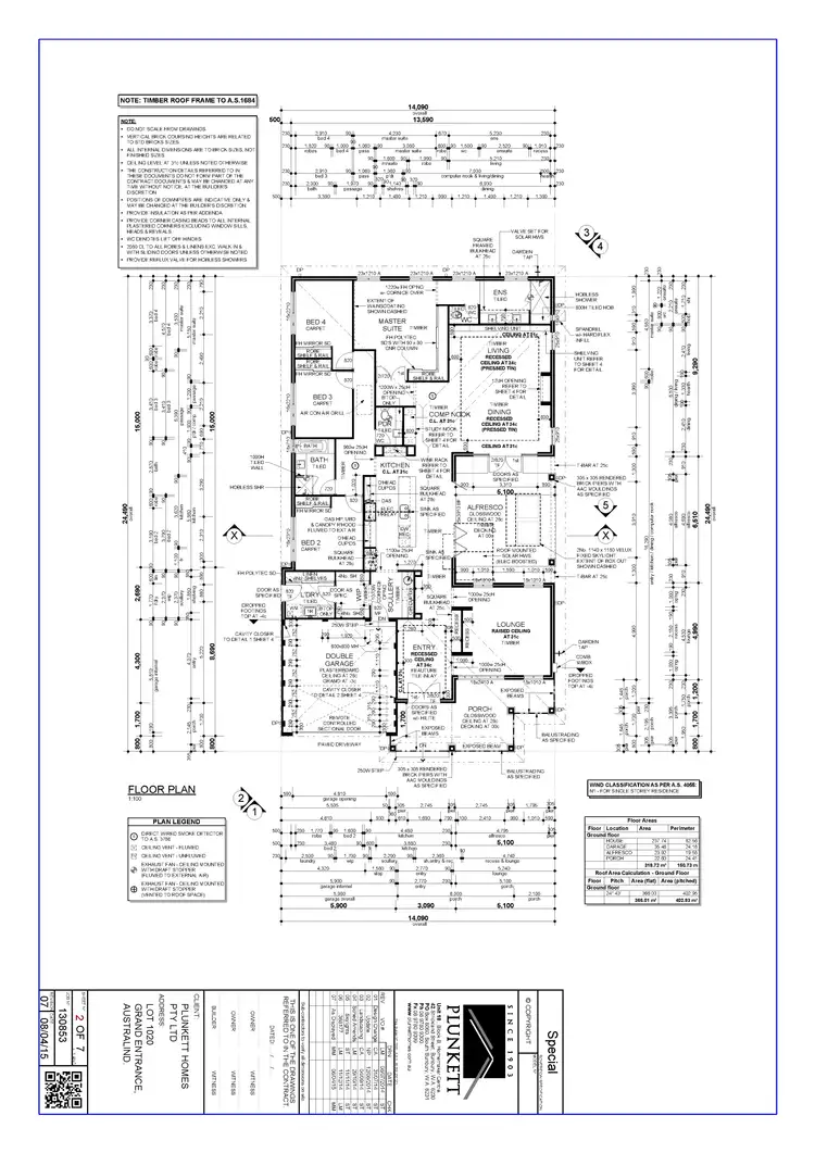 Floorplan of Homely house listing, 140 Grand Entrance, Australind WA 6233