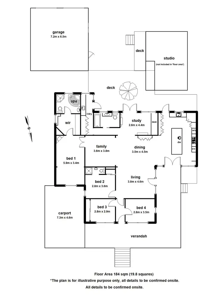 Floorplan of Homely house listing, 66 Best Street, Belgrave VIC 3160