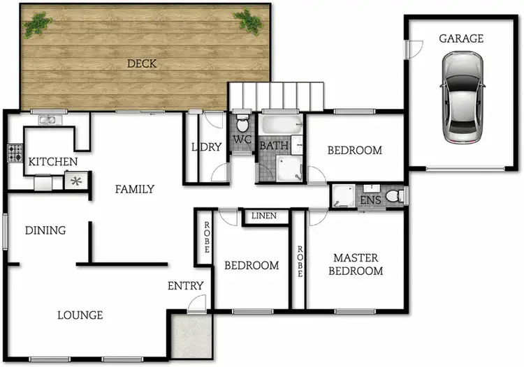 Floorplan of Homely house listing, 54 Jackie Howe Crescent, Macarthur ACT 2904
