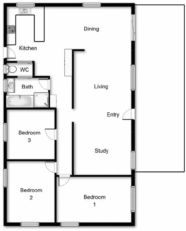 Floorplan of Homely house listing, 5 Therry Place, Watson ACT 2602