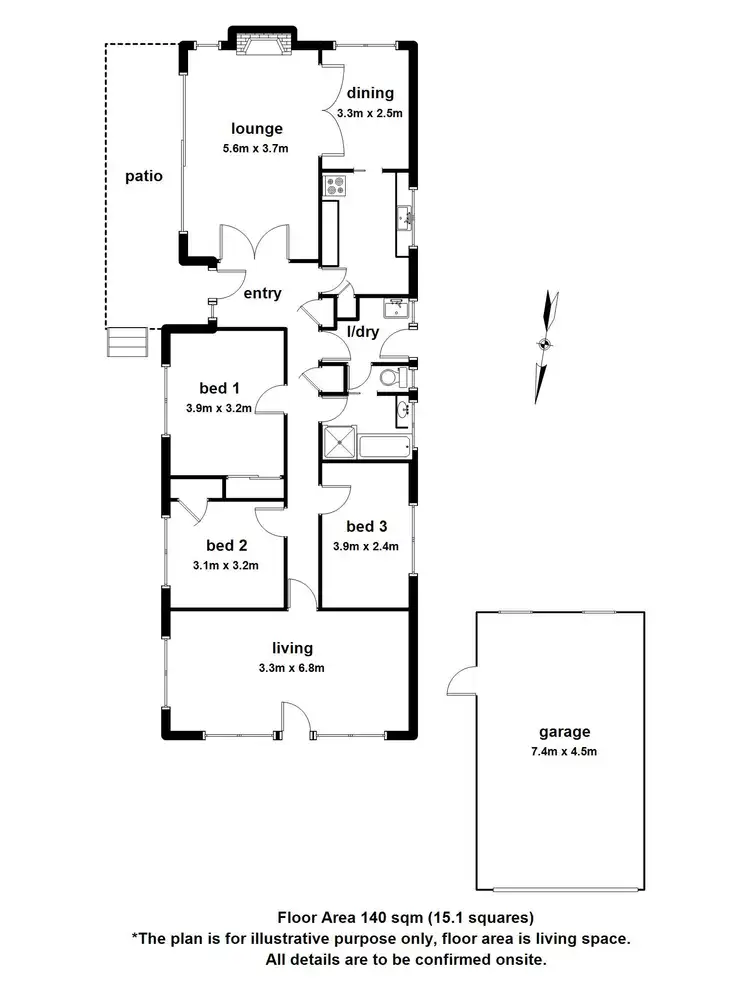 Floorplan of Homely house listing, 2 Myra Court, Kalorama VIC 3766