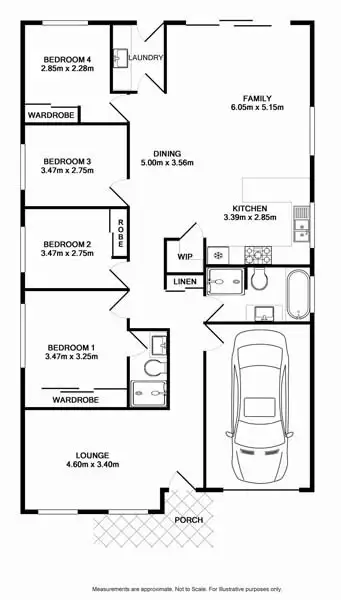 Floorplan of Homely house listing, 4 Zagreb Street, Prestons NSW 2170
