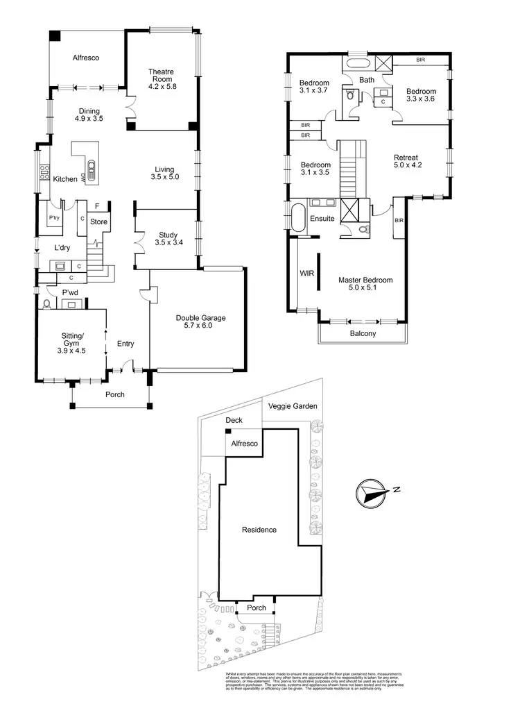 Floorplan of Homely house listing, 12 Sistine Row, Mernda VIC 3754