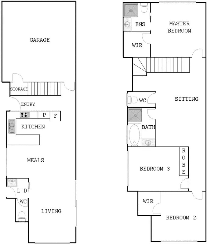 Floorplan of Homely townhouse listing, 6/3 Deasey Close, Casey ACT 2913