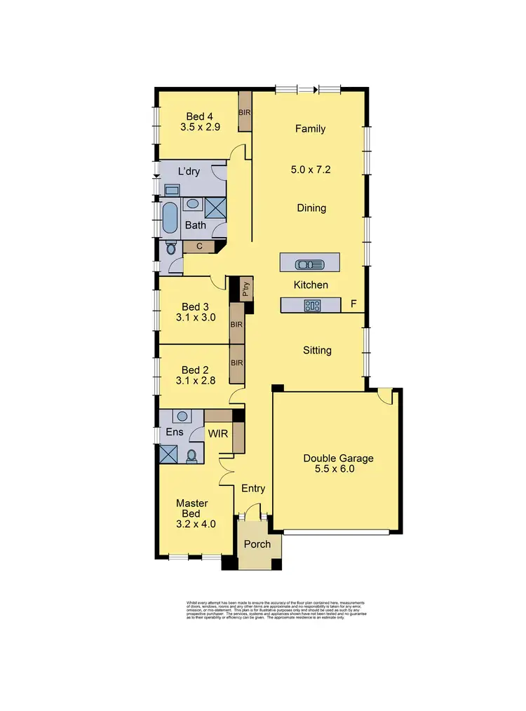 Floorplan of Homely house listing, 19 Cloughs Road, Mernda VIC 3754