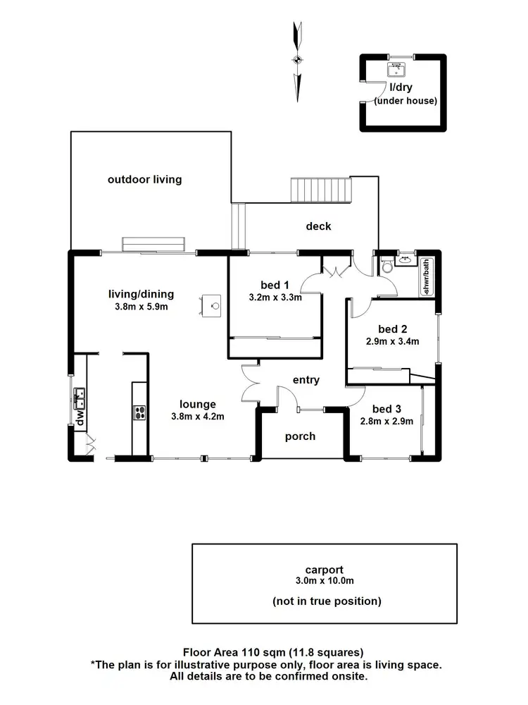 Floorplan of Homely house listing, 66 Martin Street, Belgrave VIC 3160