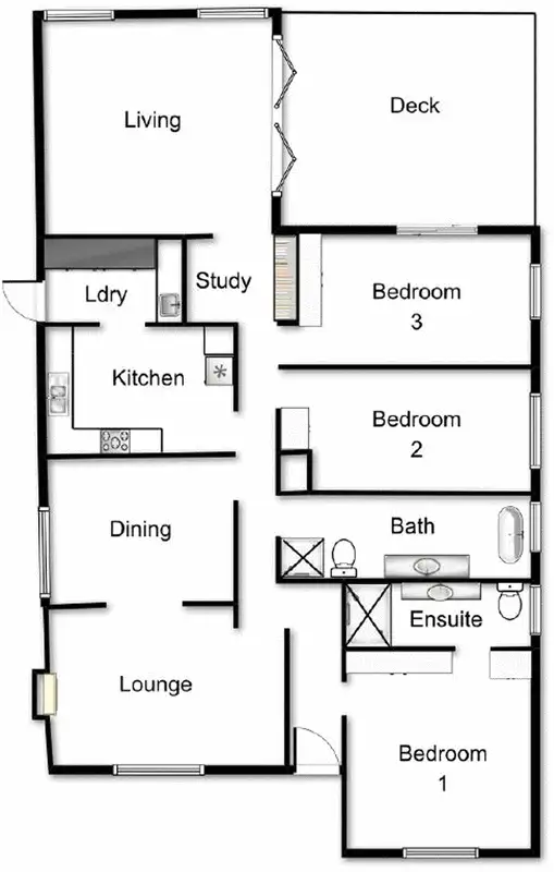 Floorplan of Homely house listing, 41 Tyson Street, Ainslie ACT 2602