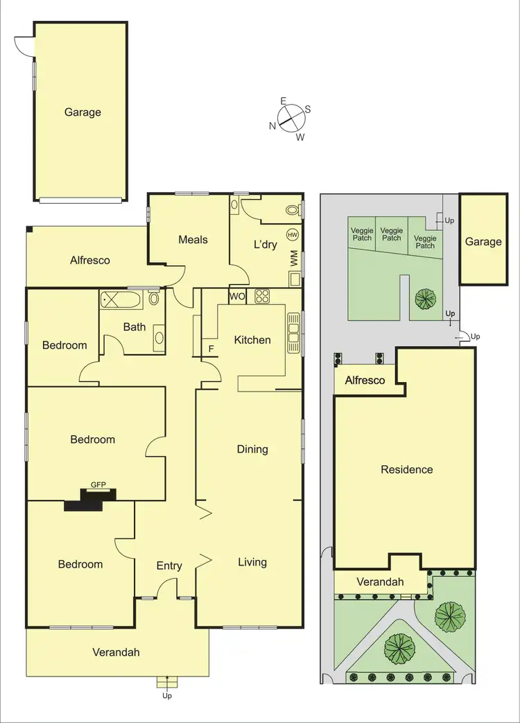 Floorplan of Homely house listing, 354 Kooyong Road, Caulfield South VIC 3162