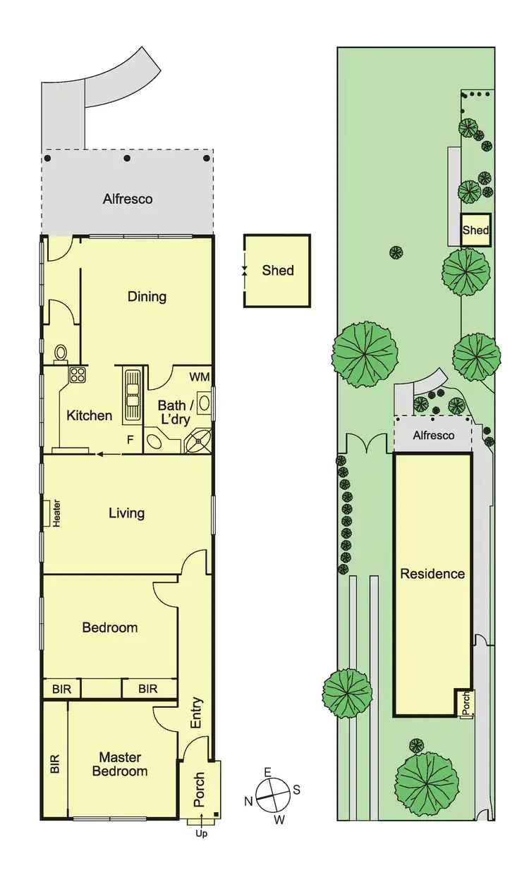 Floorplan of Homely house listing, 10 Walnut Street, Carnegie VIC 3163