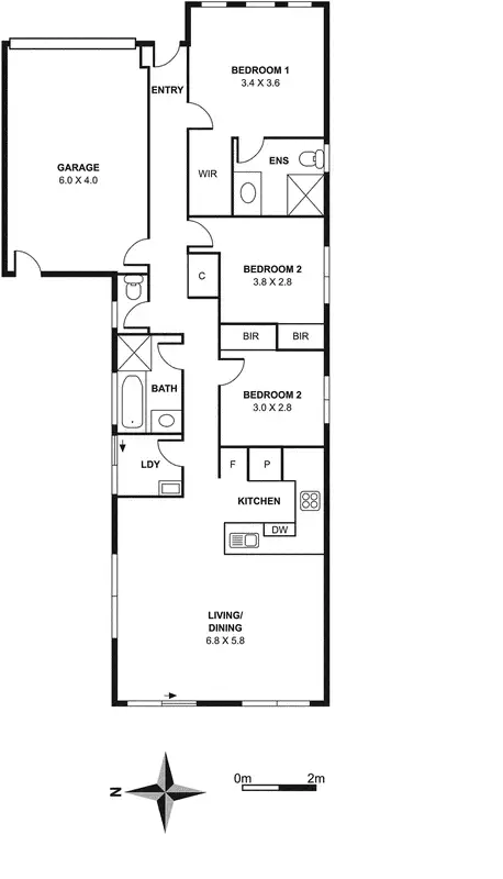 Floorplan of Homely house listing, 43 Calais Circuit, Cranbourne West VIC 3977