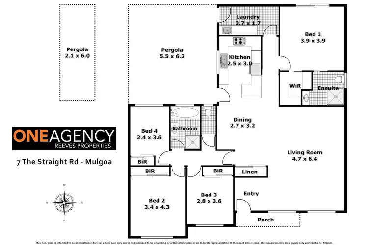 Floorplan of Homely house listing, 7 The Straight Road, Mulgoa NSW 2745