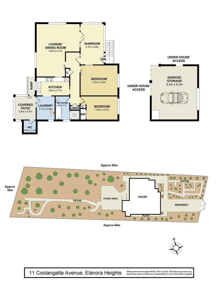 Floorplan of Homely house listing, 11 Coolangatta Avenue, Elanora Heights NSW 2101