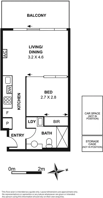 Floorplan of Homely apartment listing, 603/120 Palmer Street, Richmond VIC 3121