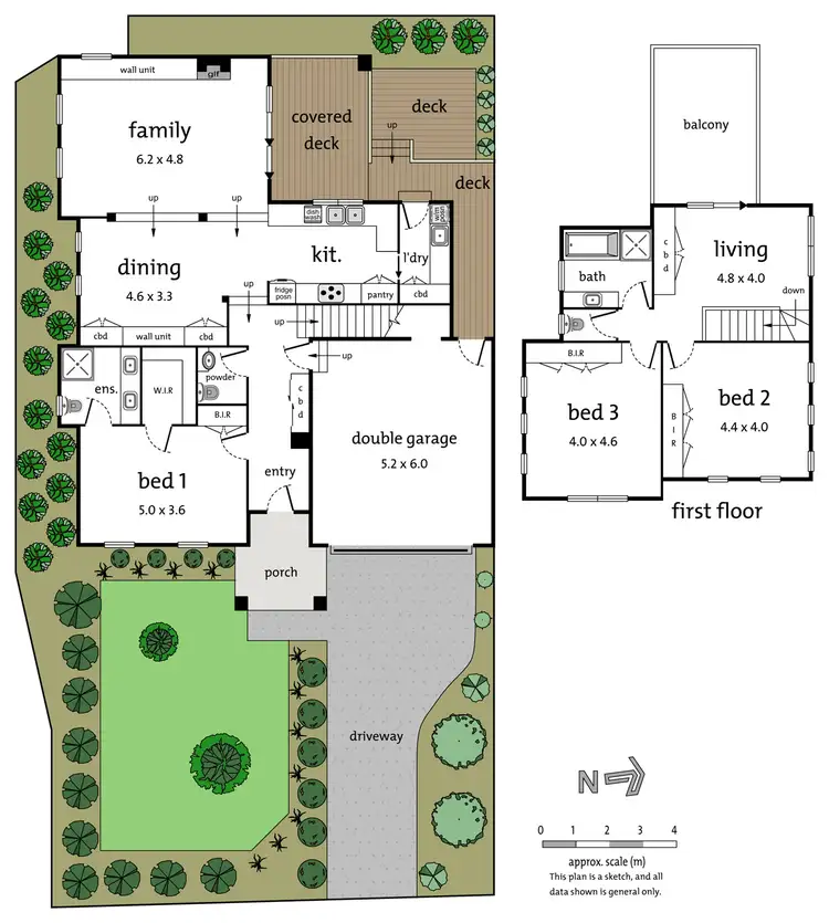 Floorplan of Homely townhouse listing, 29 Dumossa Avenue, Bulleen VIC 3105