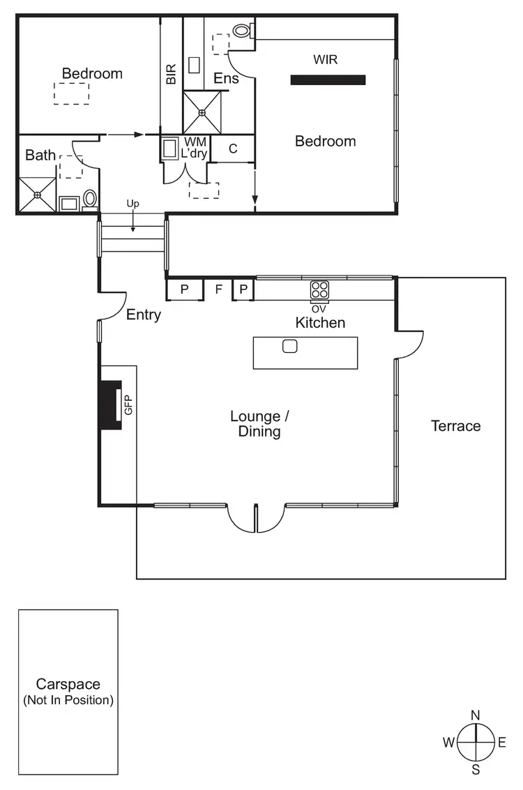 Floorplan of Homely apartment listing, 203/189 Booran Road, Caulfield South VIC 3162