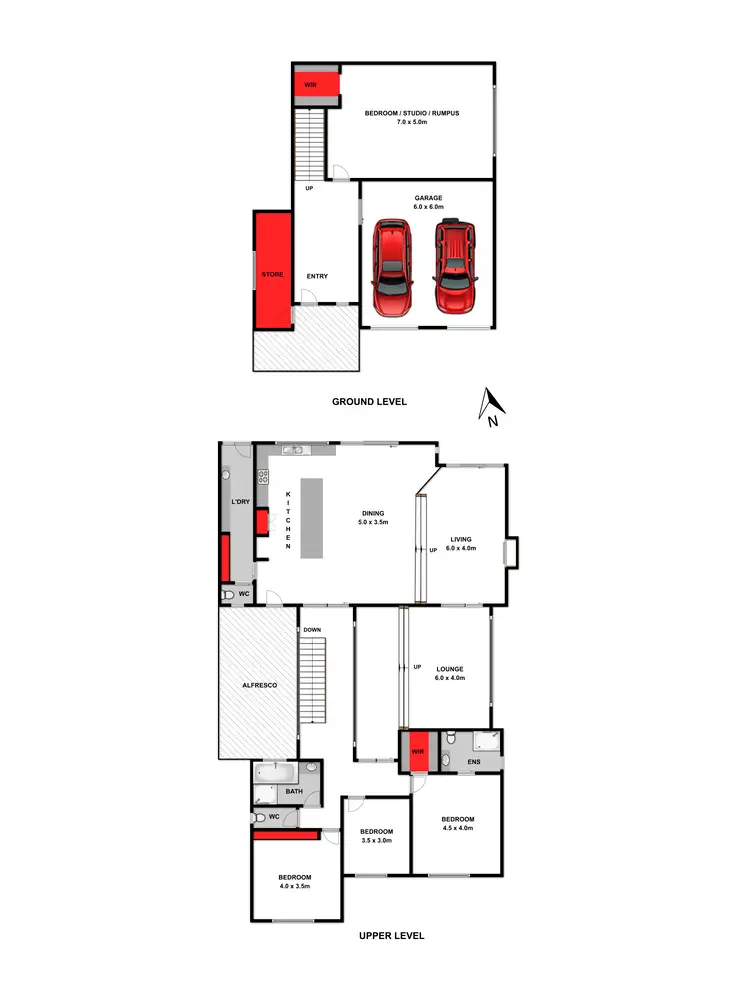 Floorplan of Homely house listing, 2/3 Sandpiper Court, Ocean Grove VIC 3226