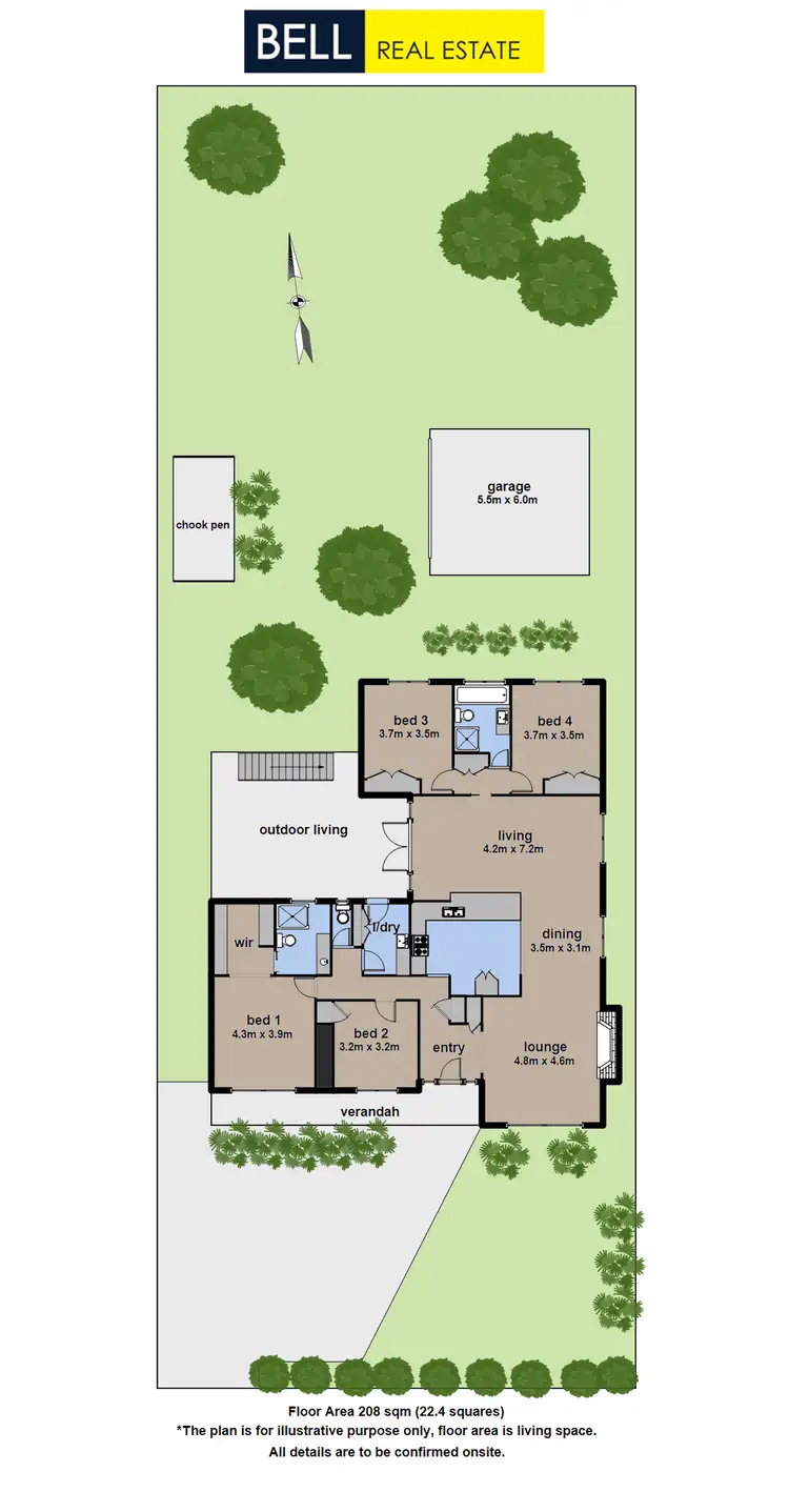 Floorplan of Homely house listing, 63 Forest Park Road, Upwey VIC 3158