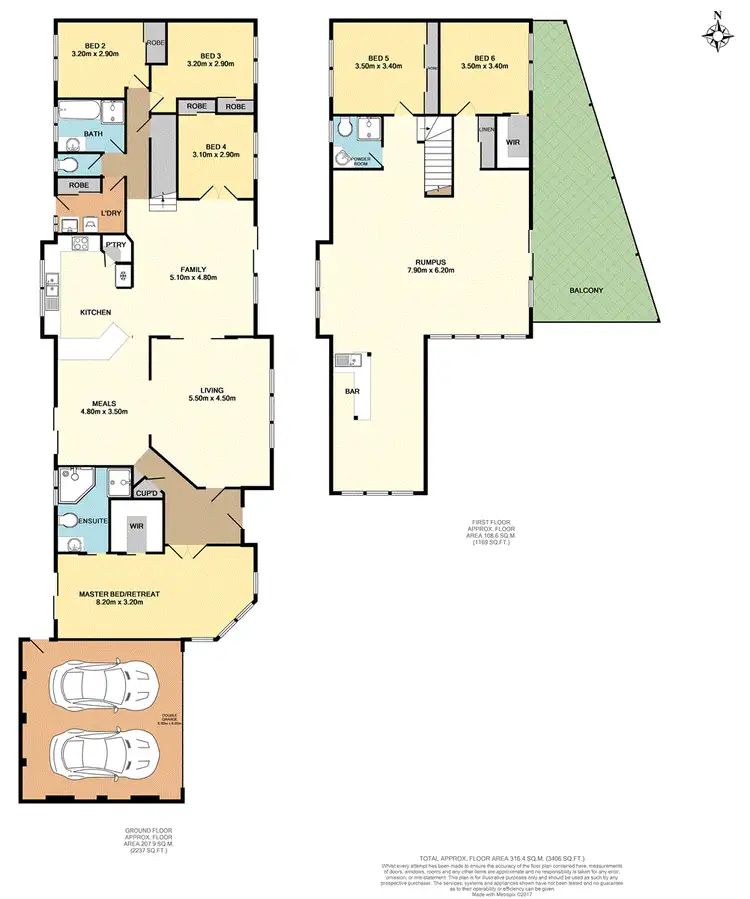 Floorplan of Homely house listing, 269 Soldiers Road, Beaconsfield VIC 3807