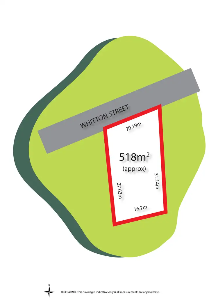 Floorplan of Homely land listing, 6 Whitton Street, Ocean Grove VIC 3226