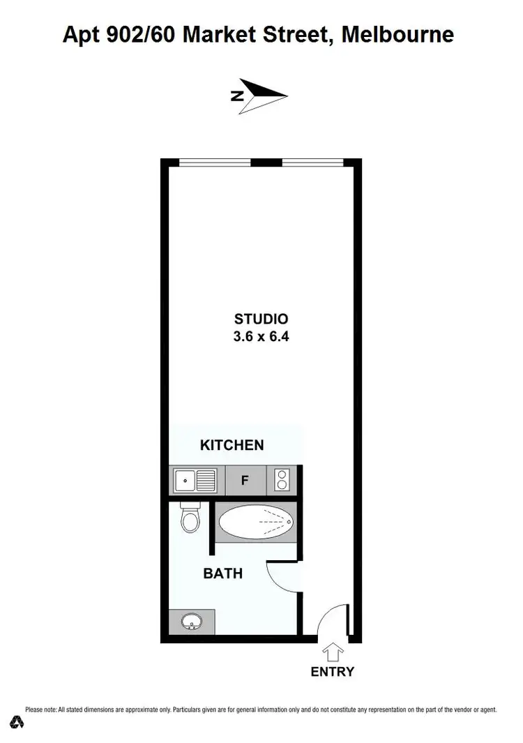 Floorplan of Homely apartment listing, 902/60 Market Street, Melbourne VIC 3000