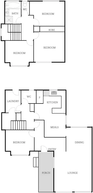 Floorplan of Homely house listing, 8 Gulgong Place, Fisher ACT 2611